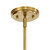 Everett Three Light Chandelier (52377NBR)