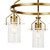 Everett Three Light Chandelier (52377NBR)