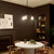 Aivian Three Light Chandelier (52397BK)