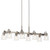 Aivian Eight Light Linear Chandelier (52400NI)