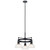 Kichler - 52402BK - Three Light Chandelier - Eastmont - Black