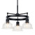Eastmont Three Light Chandelier (52402BK)