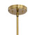 Kimrose Three Light Chandelier (52410BNB)