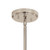 Kimrose Three Light Chandelier (52410PN)