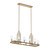 Kichler - 52413BNB - Ten Light Linear Chandelier - Kimrose - Brushed Natural Brass