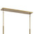 Torvee Five Light Linear Chandelier (52425BNB)