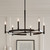 Tolani Six Light Chandelier (52427BK)