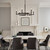 Tolani Six Light Chandelier (52427BK)
