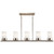 Ciona Five Light Linear Chandelier (52430PN)