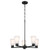 Kichler - 52436BK - Five Light Chandelier - Stamos - Black