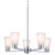 Stamos Five Light Chandelier (52436NI)