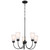 Kichler - 52443BK - Five Light Chandelier - Erma - Black