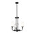 Kichler - 52450BKT - Three Light Mini Chandelier - Vetivene - Textured Black