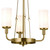 Vetivene Three Light Mini Chandelier (52450NBR)