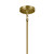 Vetivene Three Light Mini Chandelier (52450NBR)