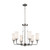 Kichler - 52451CLP - Six Light Chandelier - Vetivene - Classic Pewter