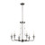 Vetivene Six Light Chandelier (52451CLP)