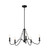 Kichler - 52455BKT - Five Light Chandelier - Freesia - Textured Black