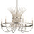 Baile Six Light Chandelier (52458NI)