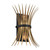 Kichler - 52461BK - Two Light Wall Sconce - Baile - Black