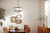 Heddle Three Light Chandelier/Semi Flush (52465NBR)