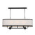 Heddle Eight Light Linear Chandelier (52467BKT)
