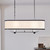 Heddle Eight Light Linear Chandelier (52467BKT)