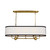 Heddle Eight Light Linear Chandelier (52467NBR)