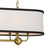 Heddle Eight Light Linear Chandelier (52467NBR)