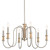 Karthe Six Light Chandelier (52470NI)