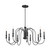 Kichler - 52471BK - Nine Light Chandelier - Karthe - Black