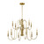 Kichler - 52472NBR - 12 Light Chandelier - Karthe - Natural Brass