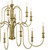 Karthe 12 Light Chandelier (52472NBR)