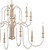 Karthe 12 Light Chandelier (52472NI)