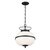 Kichler - 52478BKT - Two Light Pendant - Opal - Textured Black