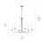 Truby Six Light Chandelier (52480PN)