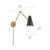 Sylvia One Light Wall Sconce (52486NBRB)