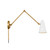 Sylvia One Light Wall Sconce (52486NBRW)