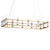 Kichler - 52492BNB - 12 Light Linear Chandelier - Rosalind - Brushed Natural Brass