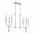 Kichler - 52495PN - Six Light Linear Chandelier - Florence - Polished Nickel
