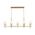 Ali Ten Light Linear Chandelier (52503BNB)