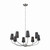 Kichler - 52509CLP - Eight Light Chandelier - Adeena - Classic Pewter