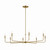 Pallas Eight Light Chandelier (52521BNB)