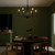 Deela Six Light Chandelier (52525BK)