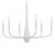 Deela Six Light Chandelier (52525WH)