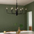 Deela Eight Light Chandelier (52528BK)