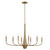 Kichler - 52528CPZ - Eight Light Chandelier - Deela - Champagne Bronze
