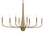 Deela Eight Light Chandelier (52528CPZ)