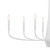 Deela Eight Light Chandelier (52528WH)