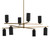 Gala LED Chandelier (52532CPZBK)